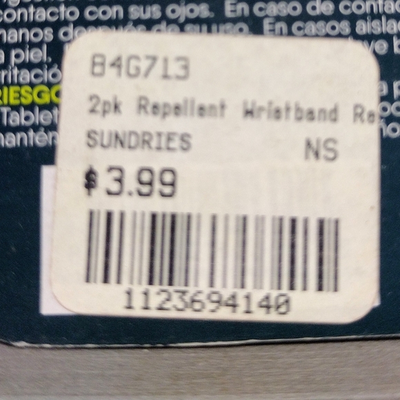 Refill for: Z Band Mosquito & Bug Repellant Band- Two Refill Tablets NO Deet NEW - Picture 4 of 4